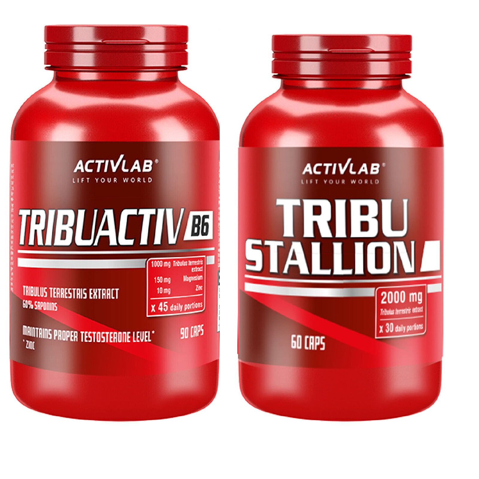 TribuStallion 60 Caps + Tribuactiv B6 60 Caps – Testo Support Libido Booster