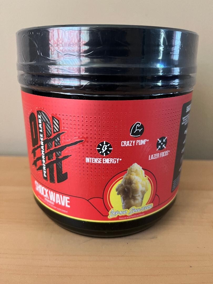Performance Labz High Stim Preworkout 488g Lemon SnowCone Flavored