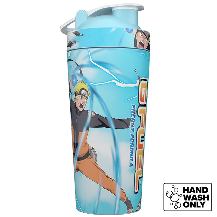G Fuel Naruto vs Sasuke Rasengan Collector’s Box + Tall Metal Shaker Cup Sticker