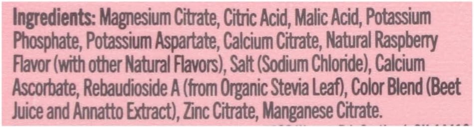 Raspberry Electrolyte Drink Mix Single, 0.11 OZ