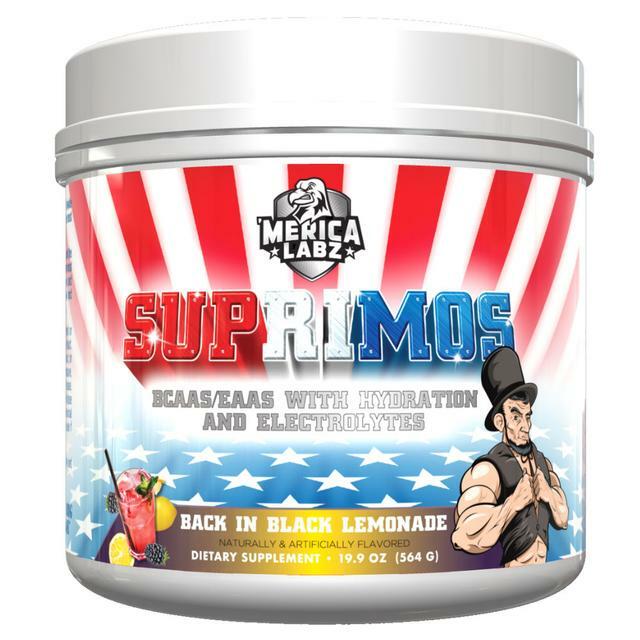 Merica Labz Suprimos BCAA/EAA Supplement with Eletrolytes 30 Servs – All Flavors