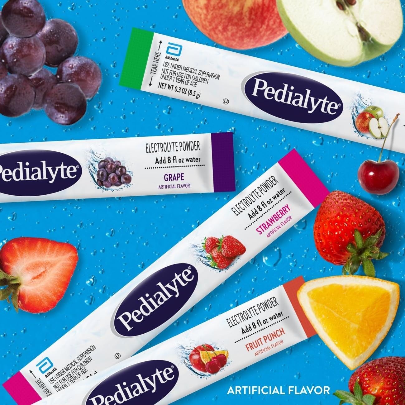 Electrolyte Powder, Hydration Drink for Kids & Adults, Variety Pack: Strawber…