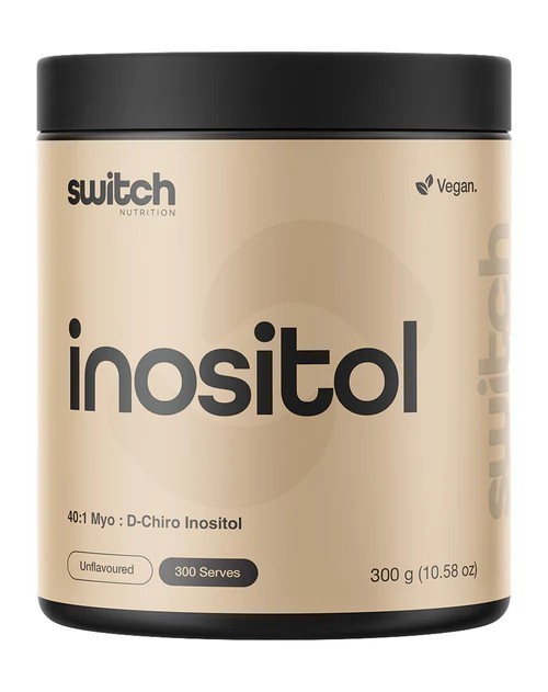 New Switch Nutrition Inositol 300g 40:1 MYO : D-Chiro Inositol