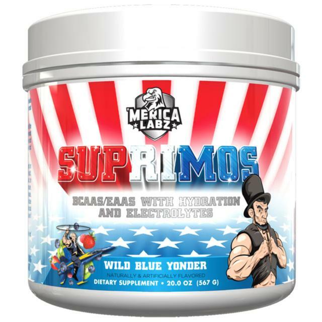 Merica Labz Suprimos BCAA/EAA Supplement with Eletrolytes 30 Servs – All Flavors