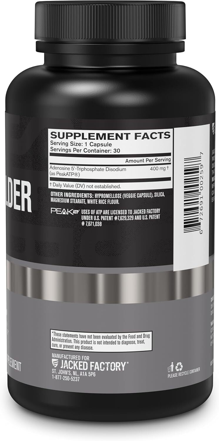 Essentials Muscle Builder – ATP Muscle Builder for Men with Peak ATP to Support