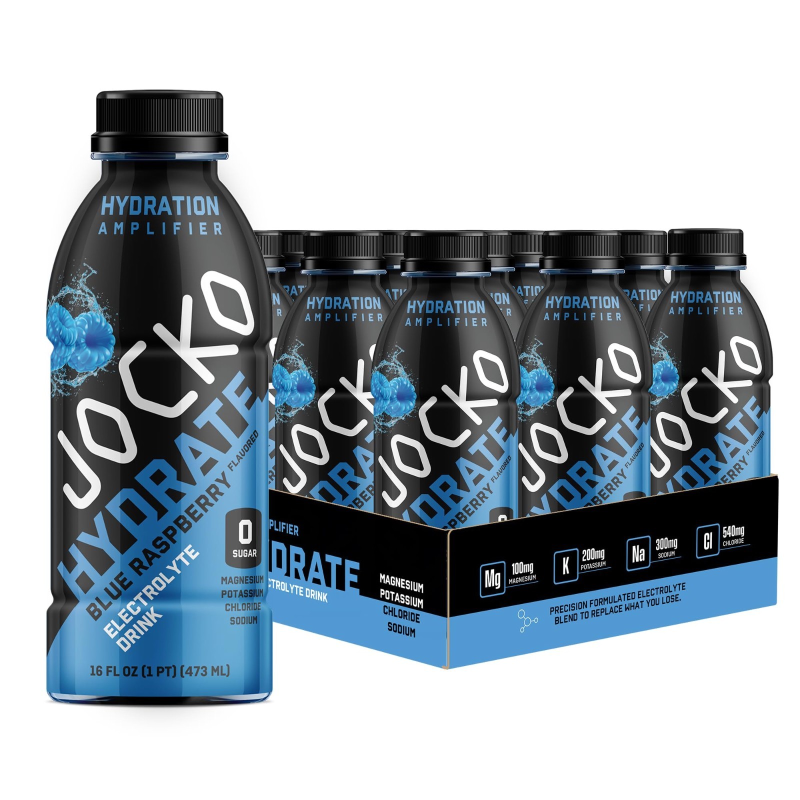 Electrolyte Sports Drink – Hydration Amplifier, Thirst Quencher, Blue Raspberry,