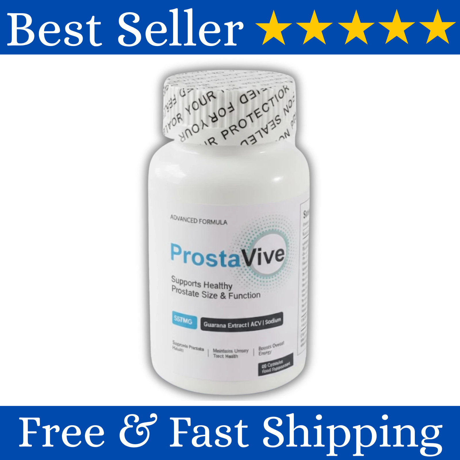 (1 Pack) Prosta Vive – Prostate Support- 60 softgels – USA