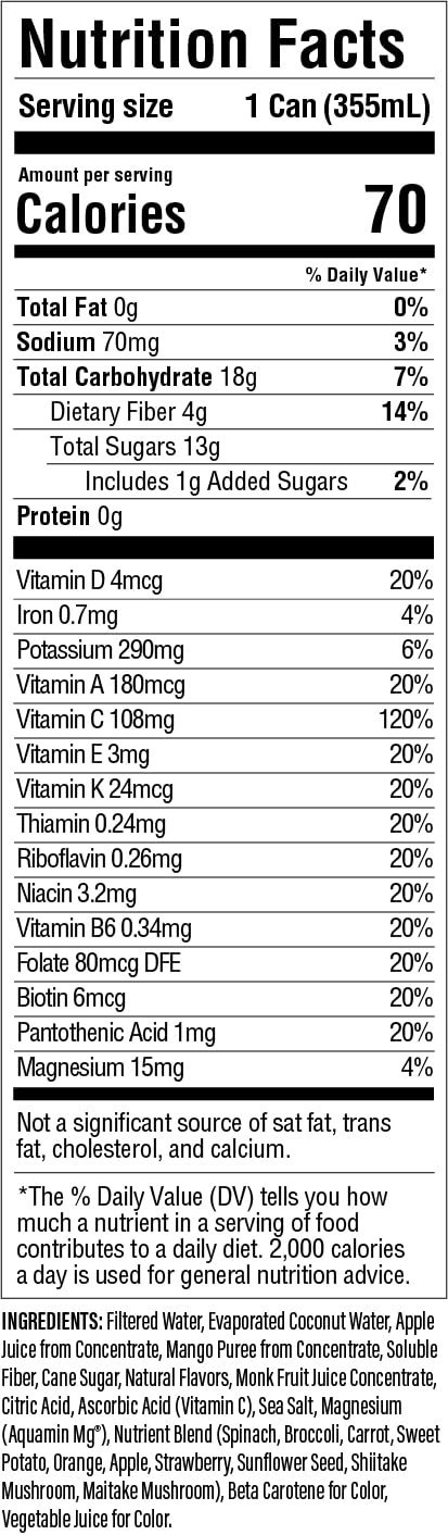 Hydration for Her Nutrient Enhanced Coconut Water Electrolyte Beverage with Real