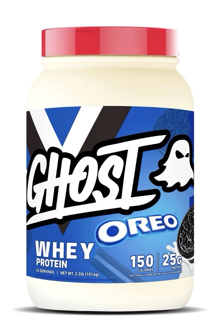 Ghost 100% Whey Protein Powder 2LB OREO Keto Brand New SHIPS FREE after 6/10!