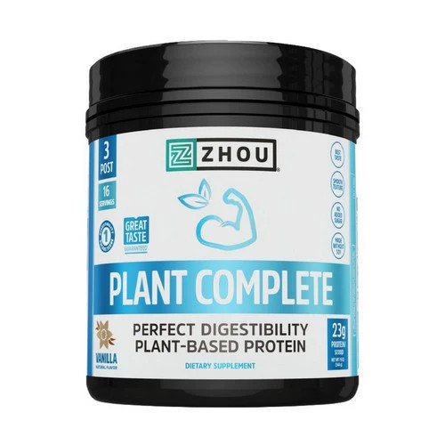 Plant Complete Vanilla 540 Grams by Zhou Nutrition