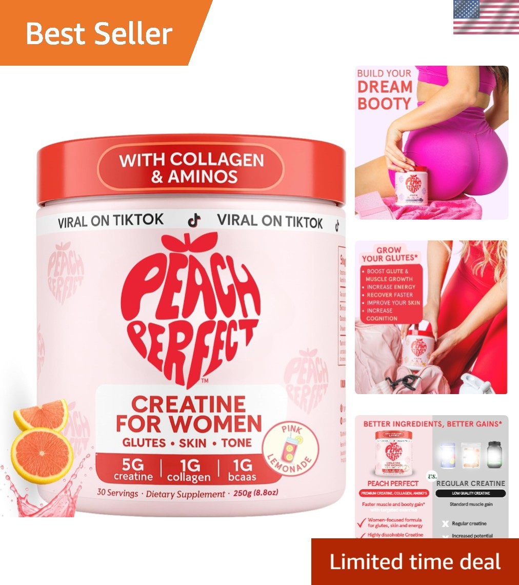 Glute Strength & Energy Boost – Women’s Micronized Creatine Monohydrate Powder