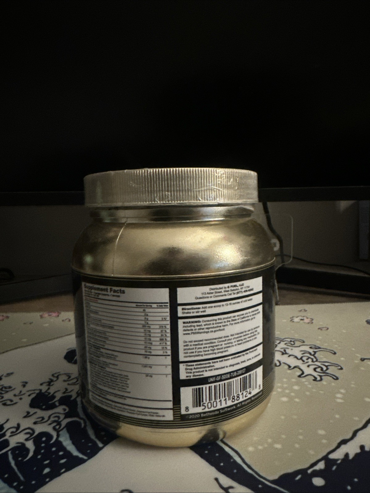 g fuel spicy Demonade BFG edition tub