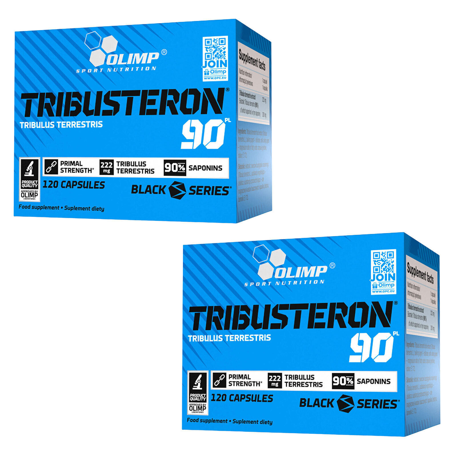 TRIBUSTERON 90 – TRIBULUS TERRESTRIS – 120-240 CAPS – Testosteron Booster–Libido
