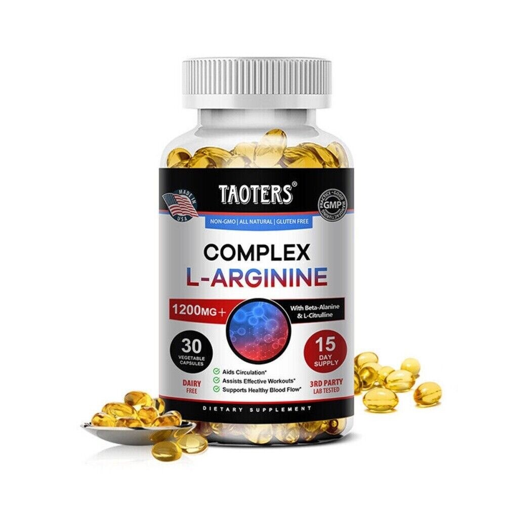 Nitric Oxide Complex – Amino Acids Support Heart, Circulatory and Immune Health