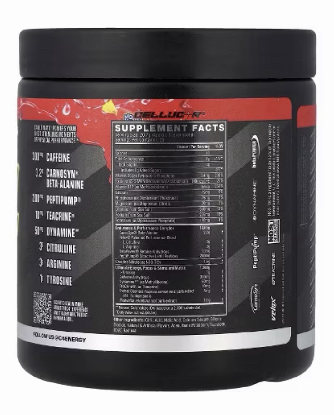 C4® Ultimate, Pre-Workout, Jolly Rancher Cherry, 14.7 oz (416 g)