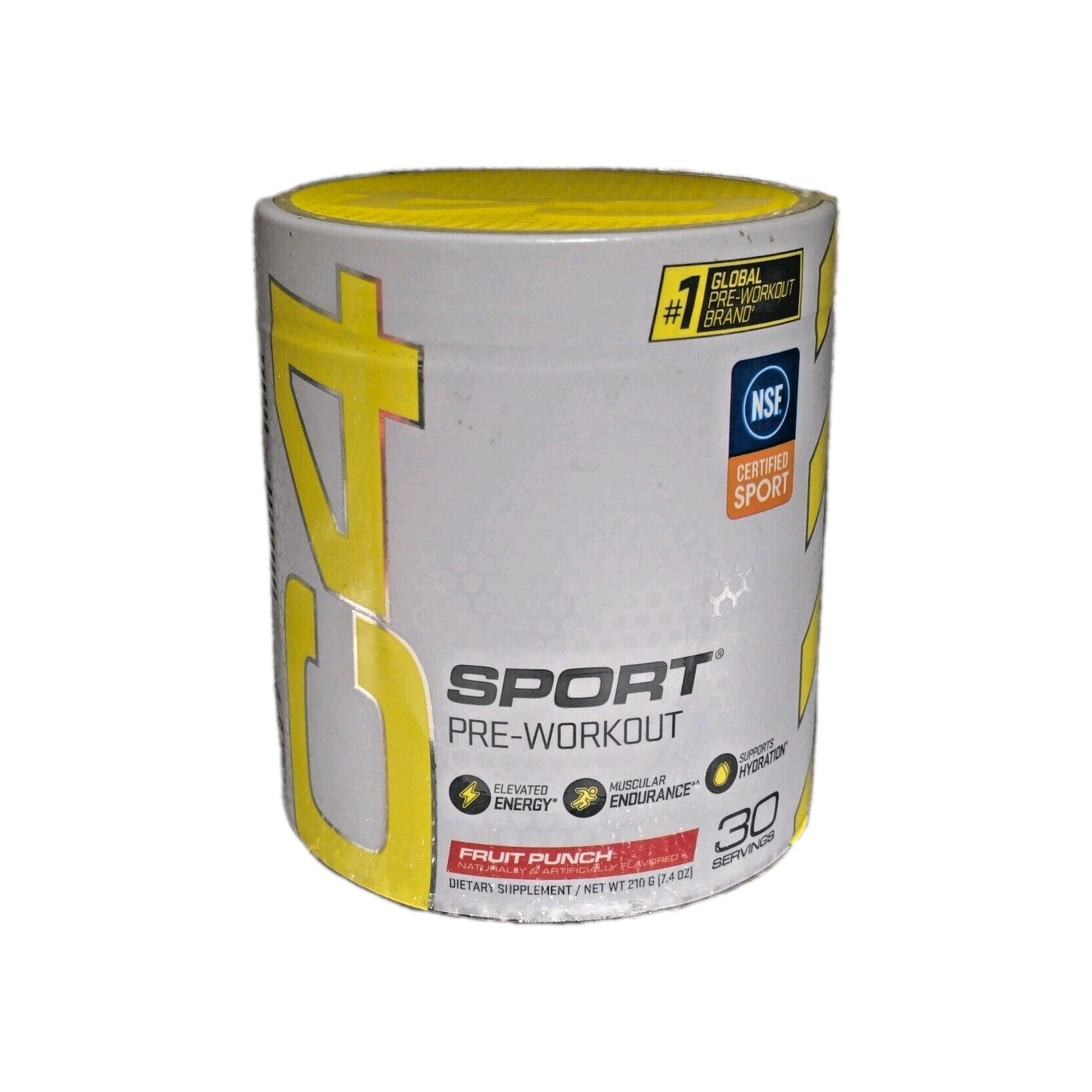 2 Cellucor C4 Sport Pre-Workout Powder Fruit Punch 30 Servings Exp 04/30/2026