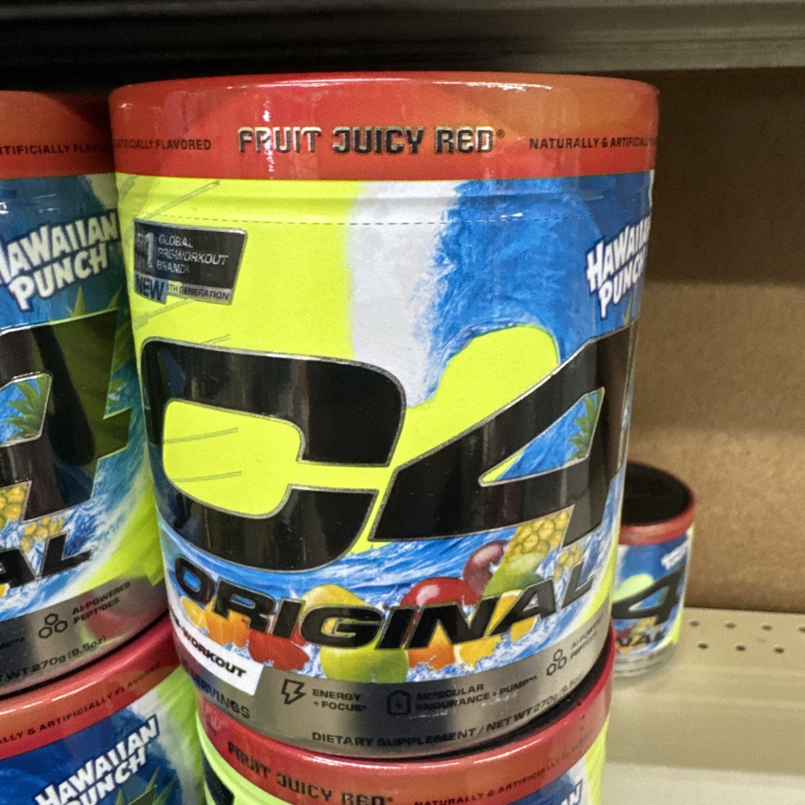 Cellucor C4 Original Pre Workout Powder, 30 Servings – Hawaiian Punch, Exp 05/26