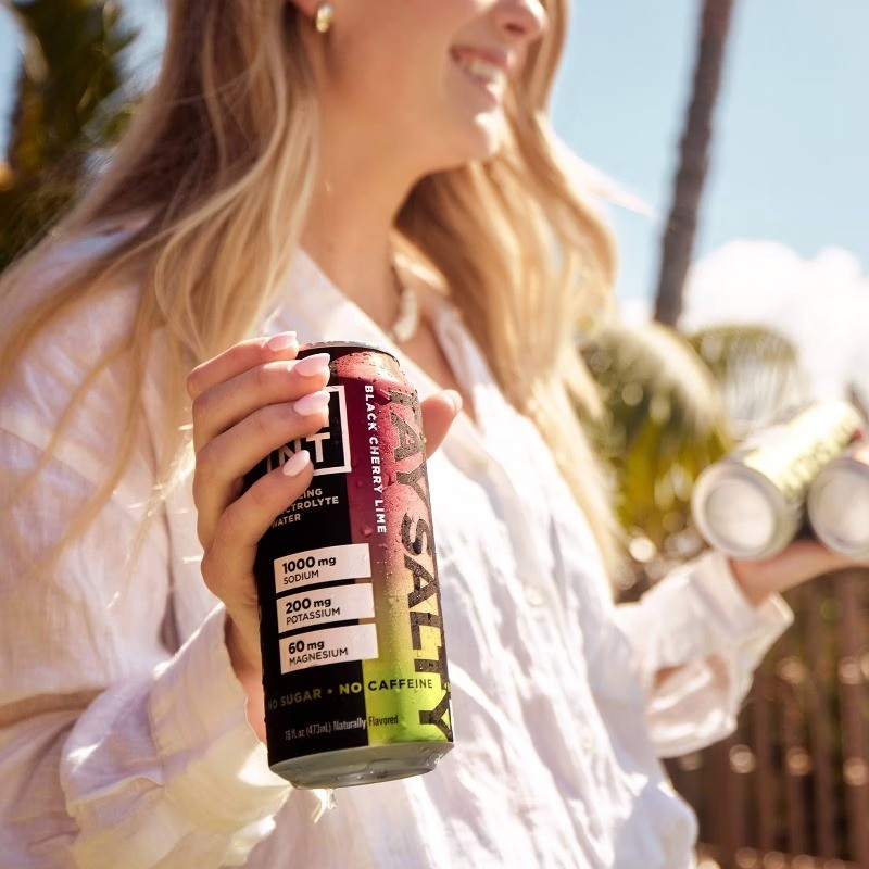 Black Cherry Lime Salt Zero-Sugar Electrolytes Sports Drink – 4pk/16 fl oz