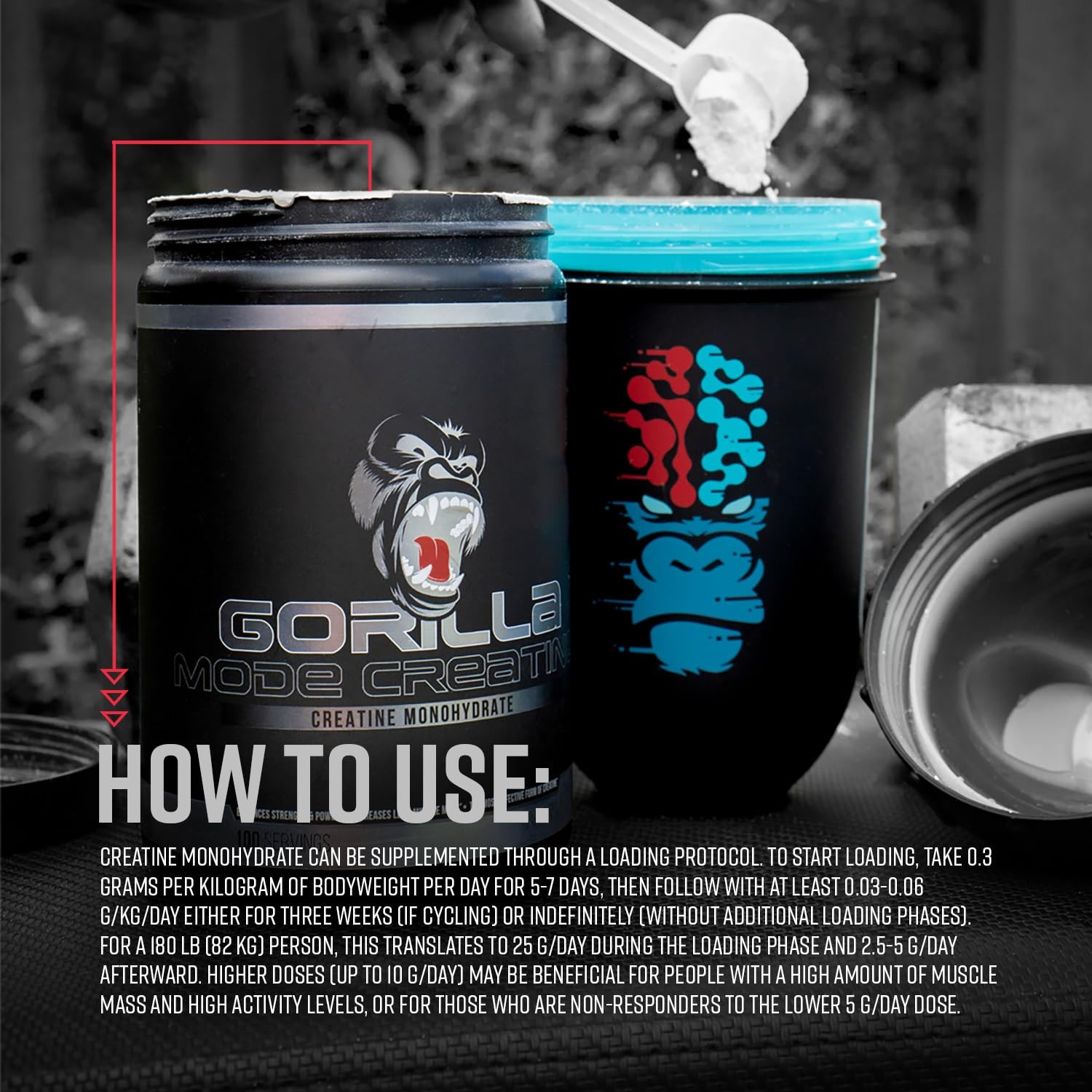 Creatine Monohydrate Micronized Powder, Improved Muscle Size, Power Output an…