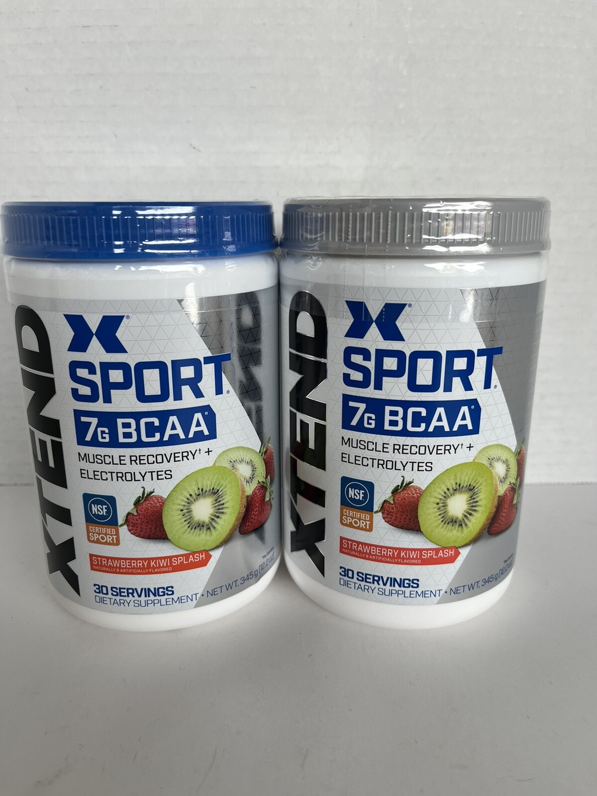Xtend Sport 7G BCAA, Strawberry Kiwi Splash, 12.2 oz (345 g) New Sealed Exp 2026