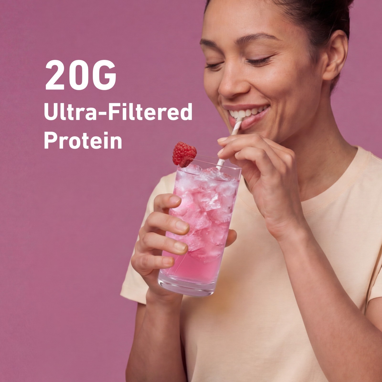 SALE ~ Isopure Clear Low Carb 100% Whey Protein Isolate Powder, Mixed Berry