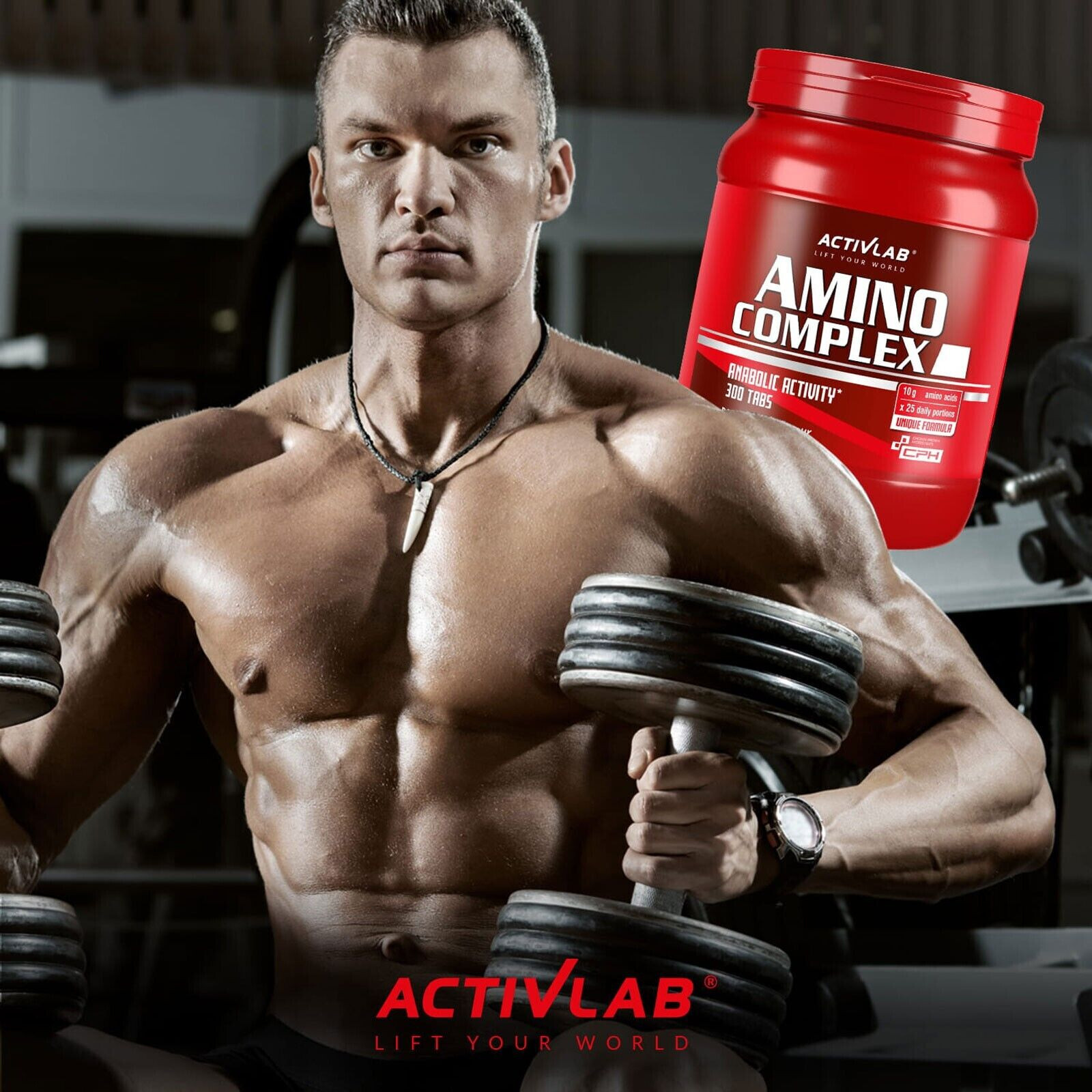 Amino Complex 300 Tablets BCAA + Essential Amino Acids Anabolic Anticatabolic