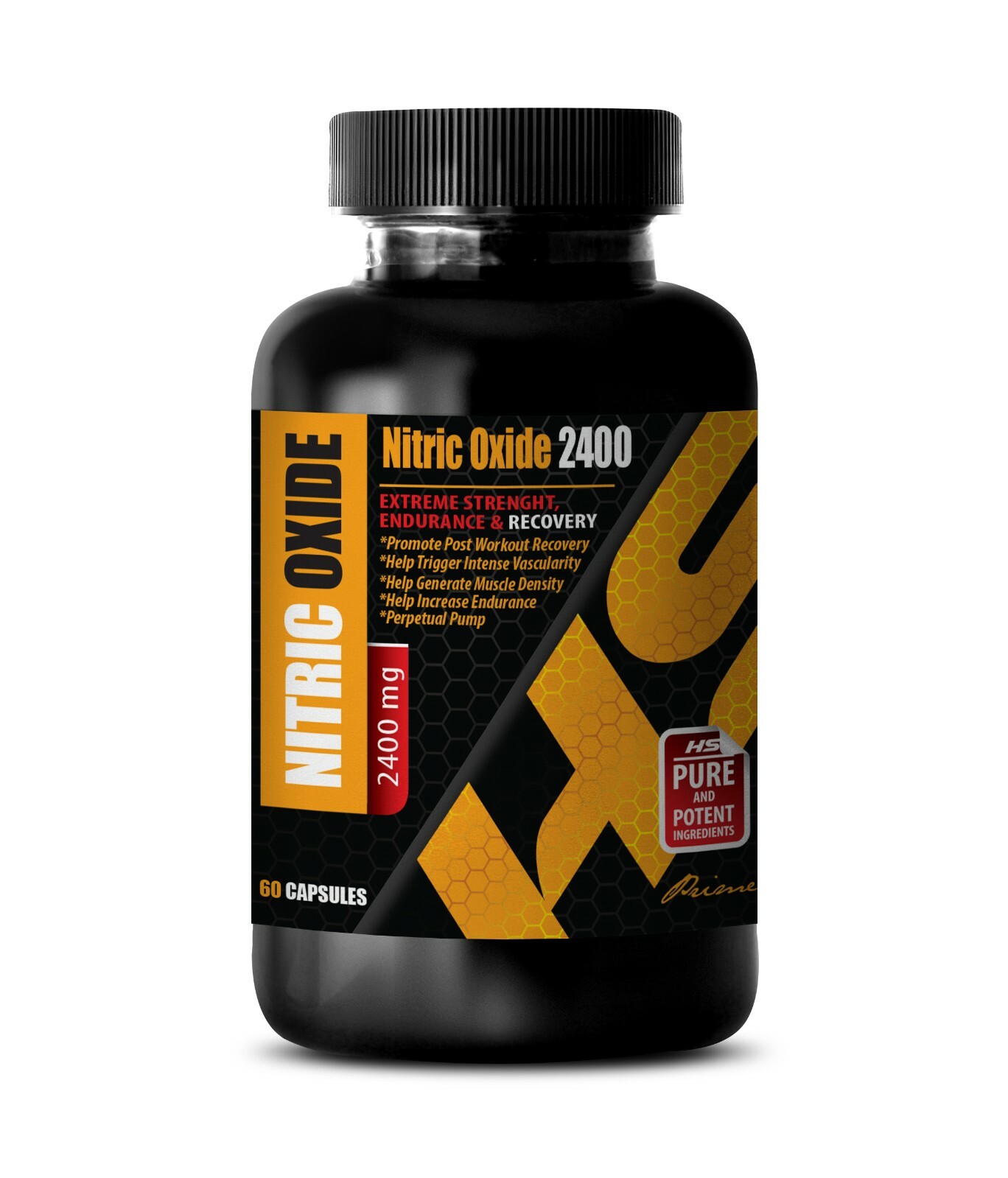 bodybuilding supplements – NITRIC OXIDE 2400 – post workout supplements 1 Bottle