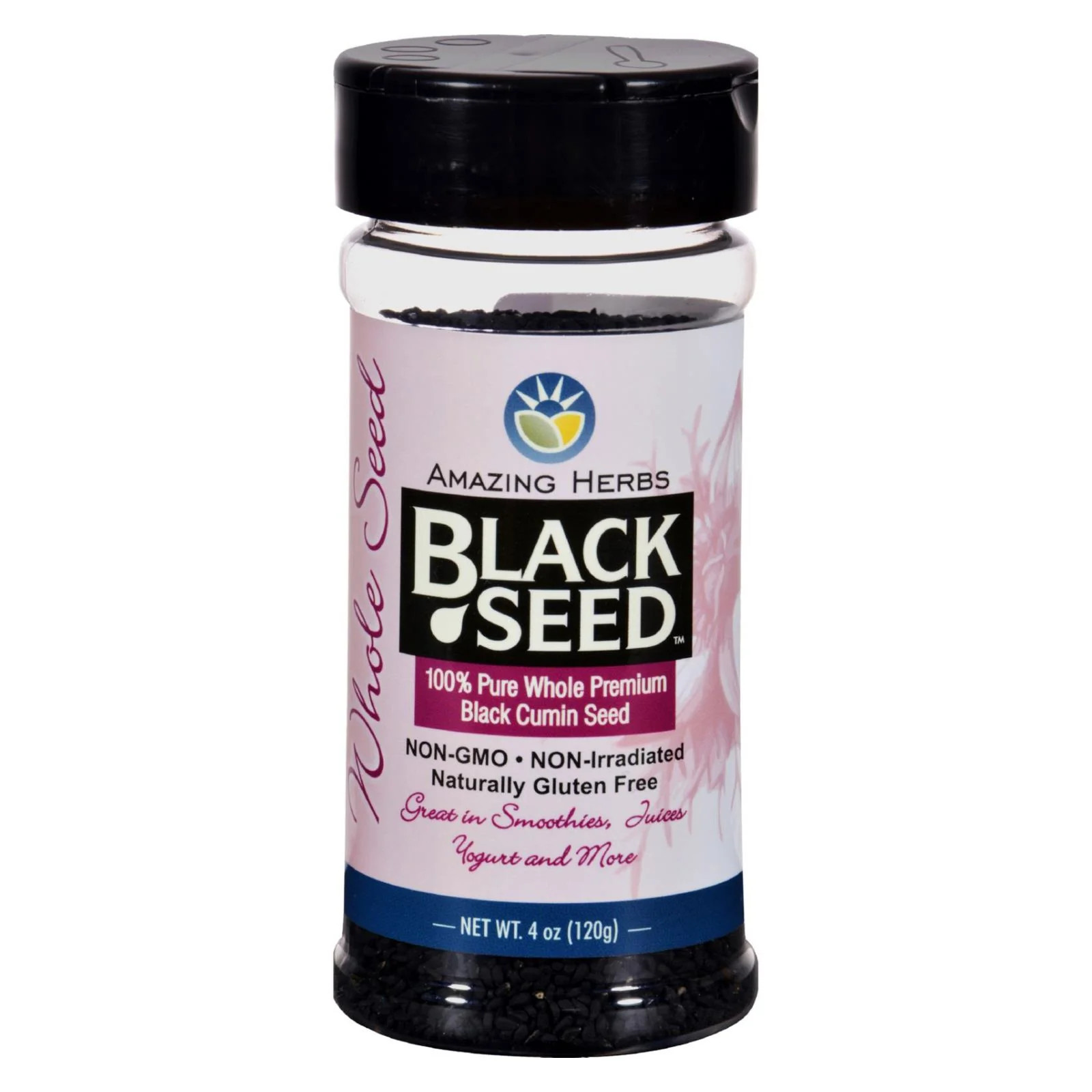 Black Cumin Seeds, Whole – 4 Oz. Pack
