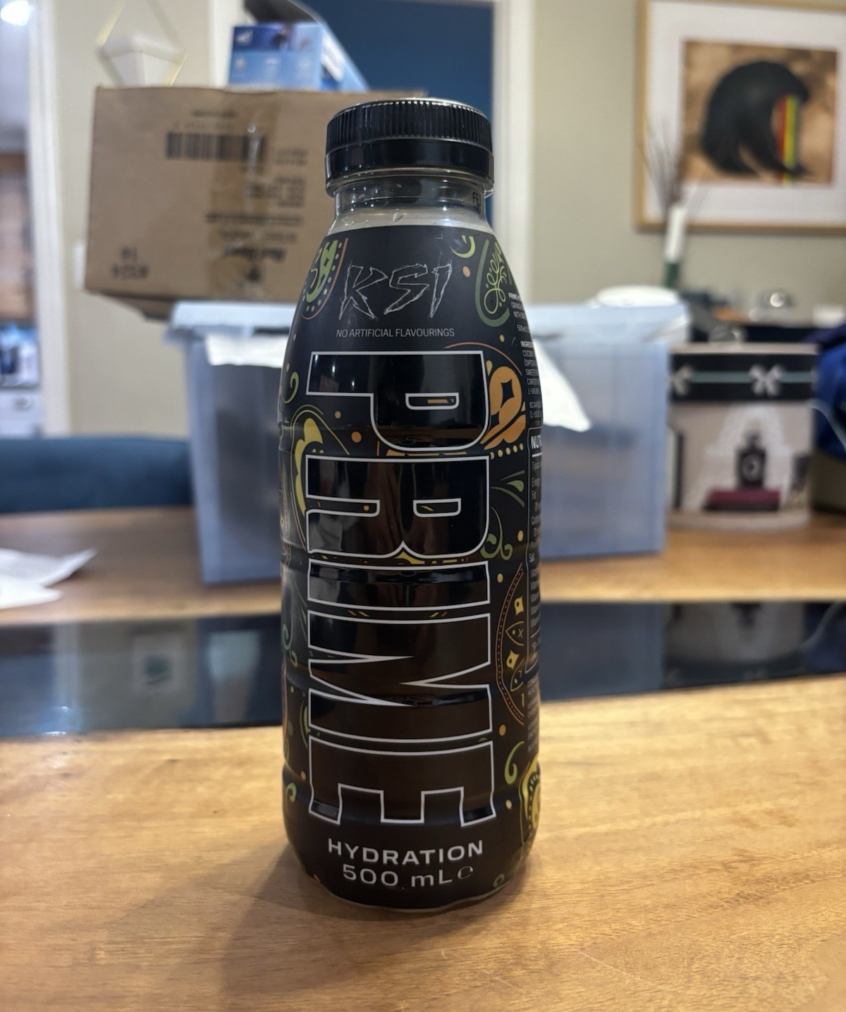 PRIME Hydration Drink Orange & Mango 500 mL w/ Coconut Water, BCAA, B6 B12