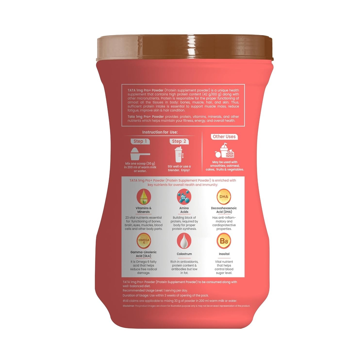 High Protein Powder with 23 essential nutrients For Overall Fitness | Chocolate