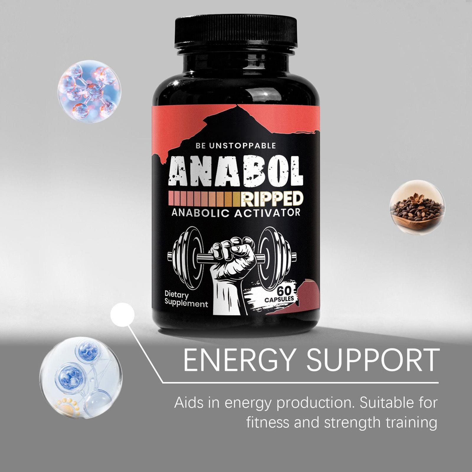 Anabol Hardcore Anabolic Muscle Builder – 60 Liquid Capsules