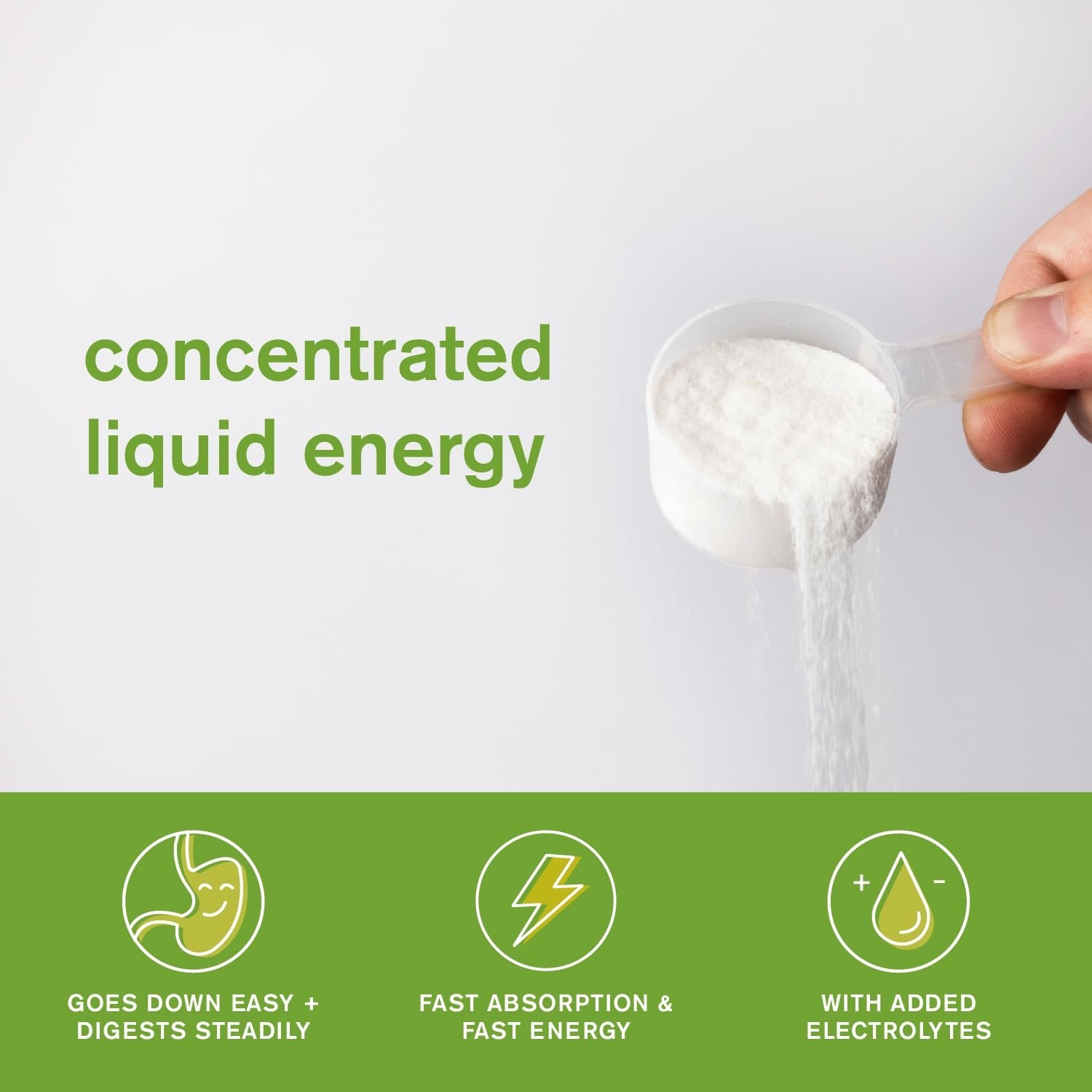 Sustained Energy Hydration Drink – High-Carb Lemon Lime Powder, 8 Servings