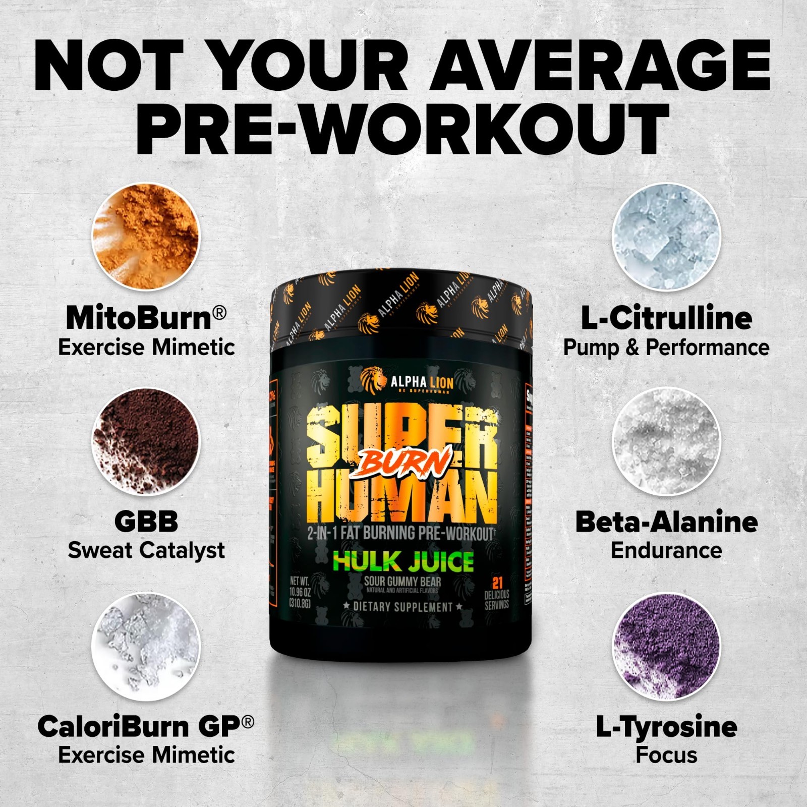 Stubborn Fat Loss Stack – Thermogenic Pre Workout & Liquid L-Carnitine 2000mg –