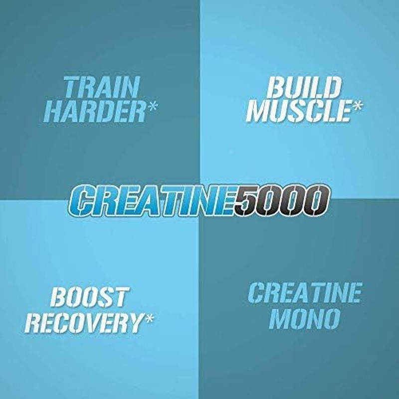 Evlution Nutrition Creatine 5000 – Supports Faster Recovery, Lean Muscle Growth