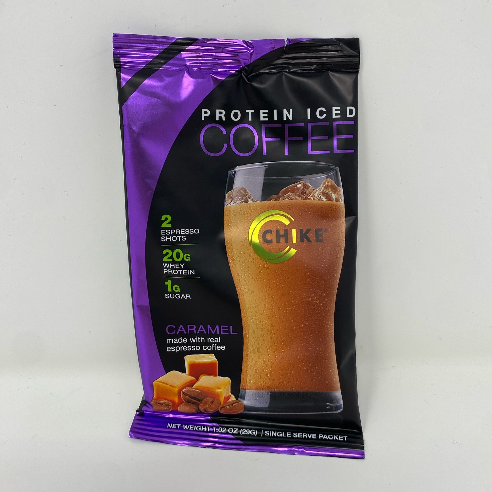 Chike Caramel Protein Iced Coffee Single-Serve 1.02oz Packet