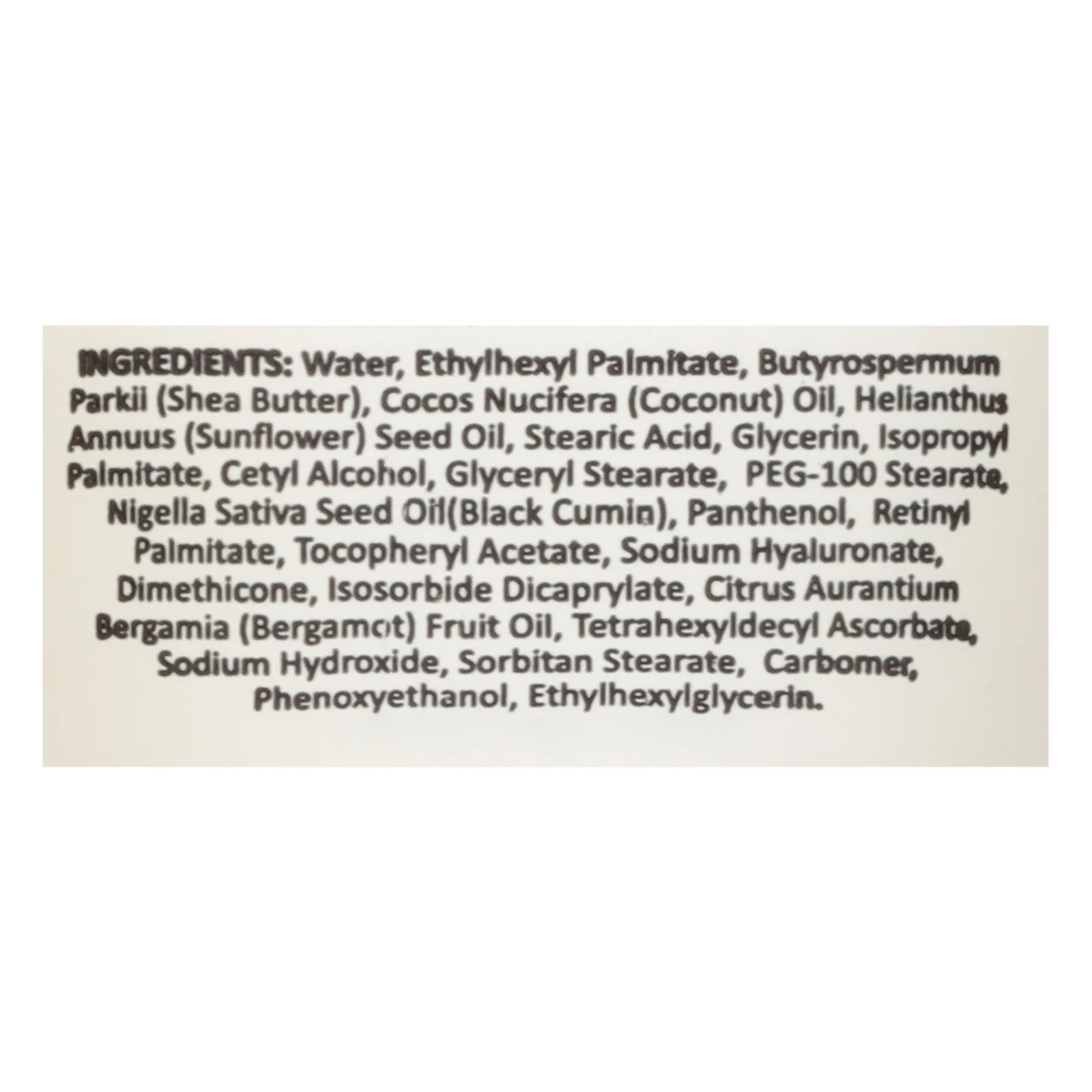 Nourish Beaute Travel Size Black Seed Miracle Repair Cream 1 Oz