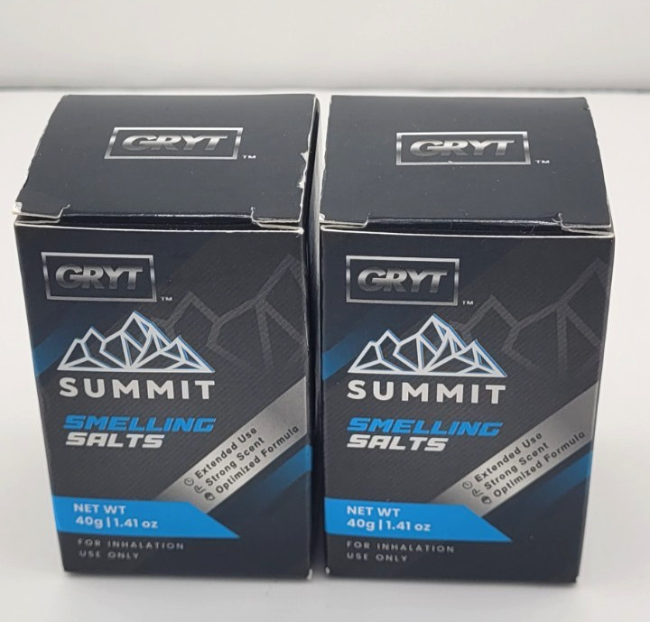 2 pk Smelling Salts for Athletes for Powerlifting, Hockey, Football and More