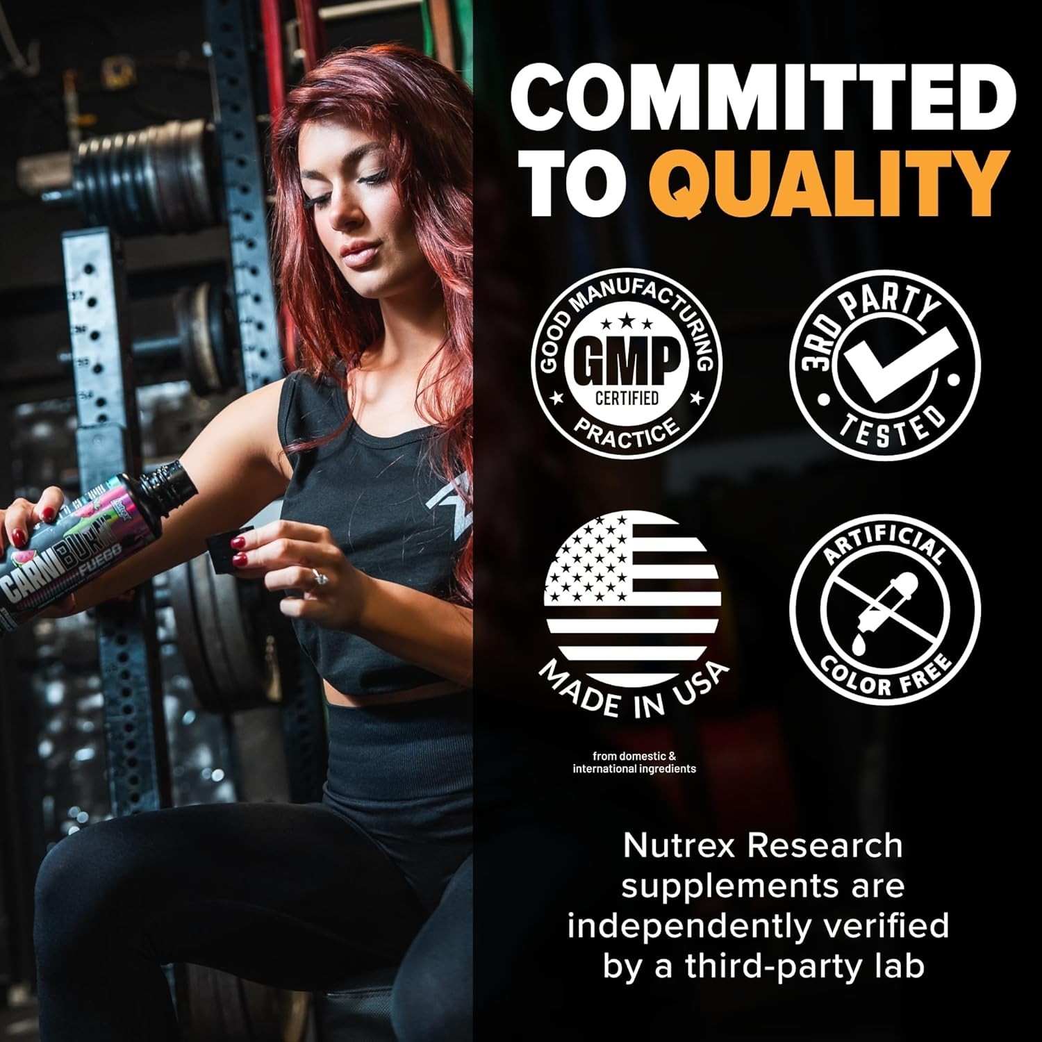 Nutrex Carniburn Liquid L-Carnitine 3000mg Metabolism Support 17.52 fl oz
