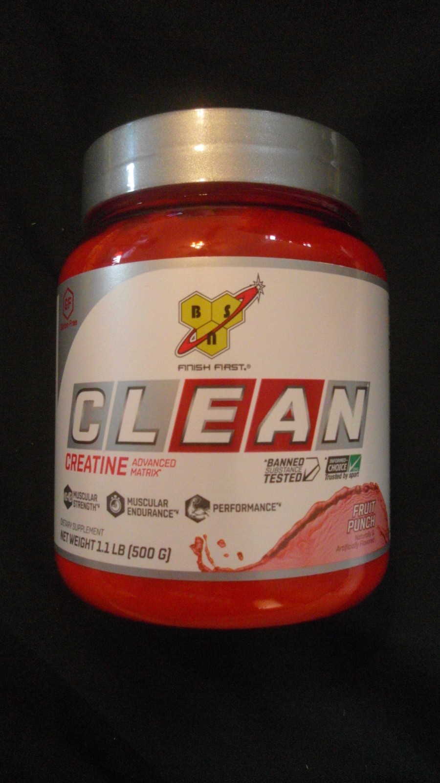 BSN Clean BCAAs Advanced Recovery Formula 8.47 Oz Watermelon 30 Servings