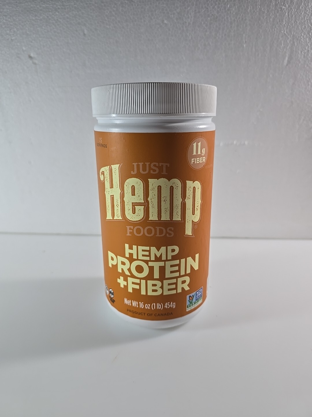 Just Hemp Foods Hemp Protein Plus Fiber, Non-GMO Verified
