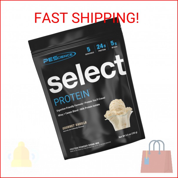 PEScience Select Protein Powder, Whey and Casein Blend, Lean Protein Powder for