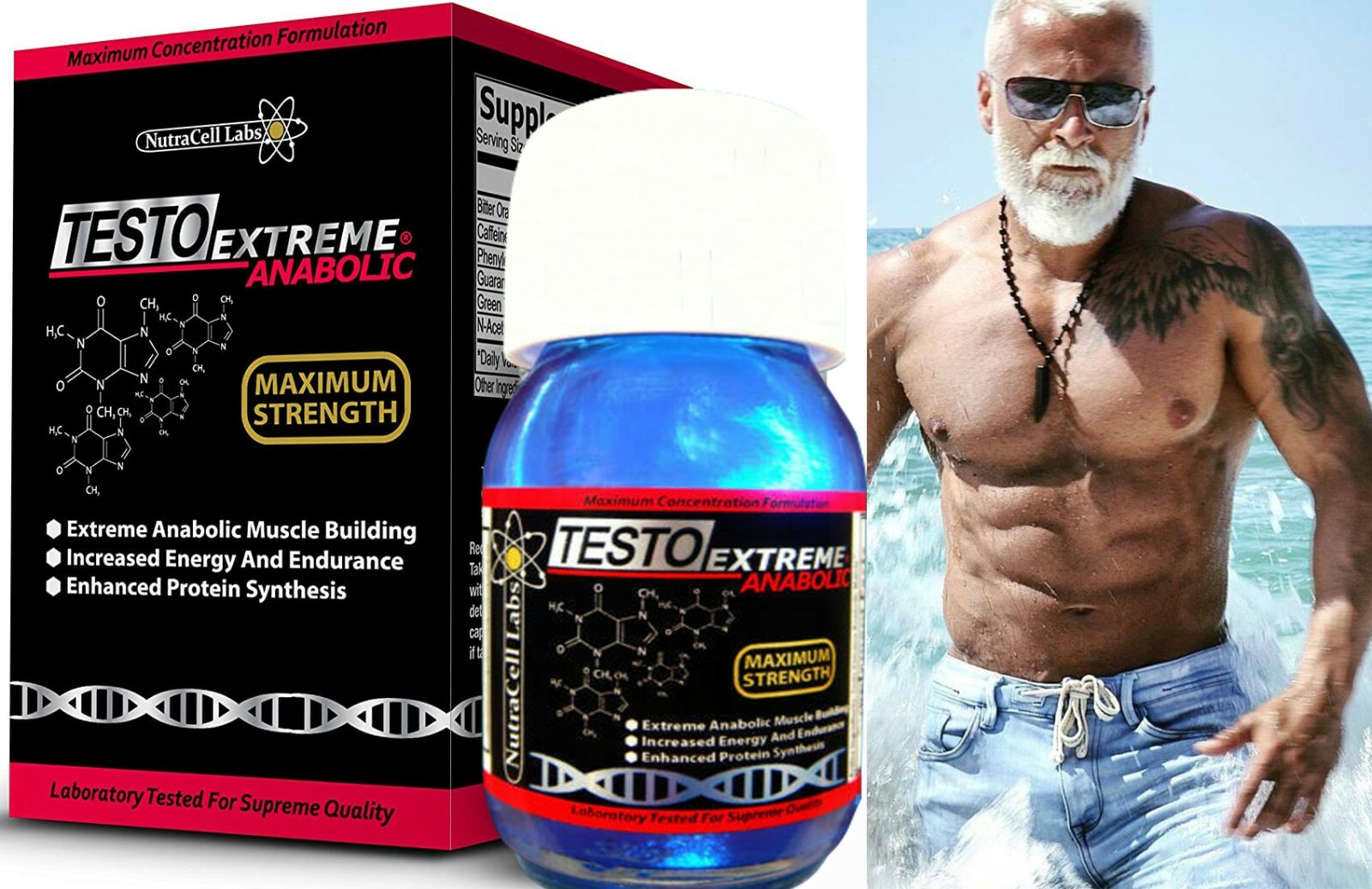 Testosterone Hormone Booster / BUILD MUSCLE/ GET RESULTS YOU WANT! $65