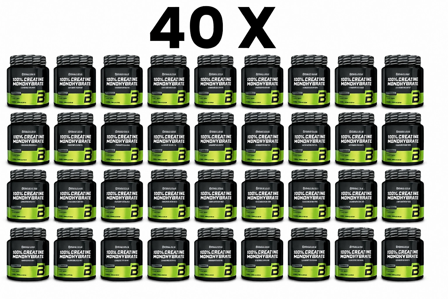 Creatine Monohydrate 300g Dietary Supplement 40 X BiotechUSA 100%