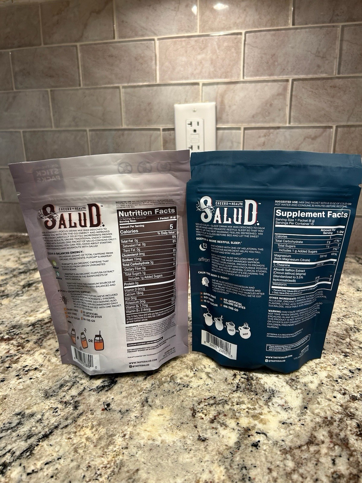Salud Calm & Sleep + Energy & Focus BUNDLE