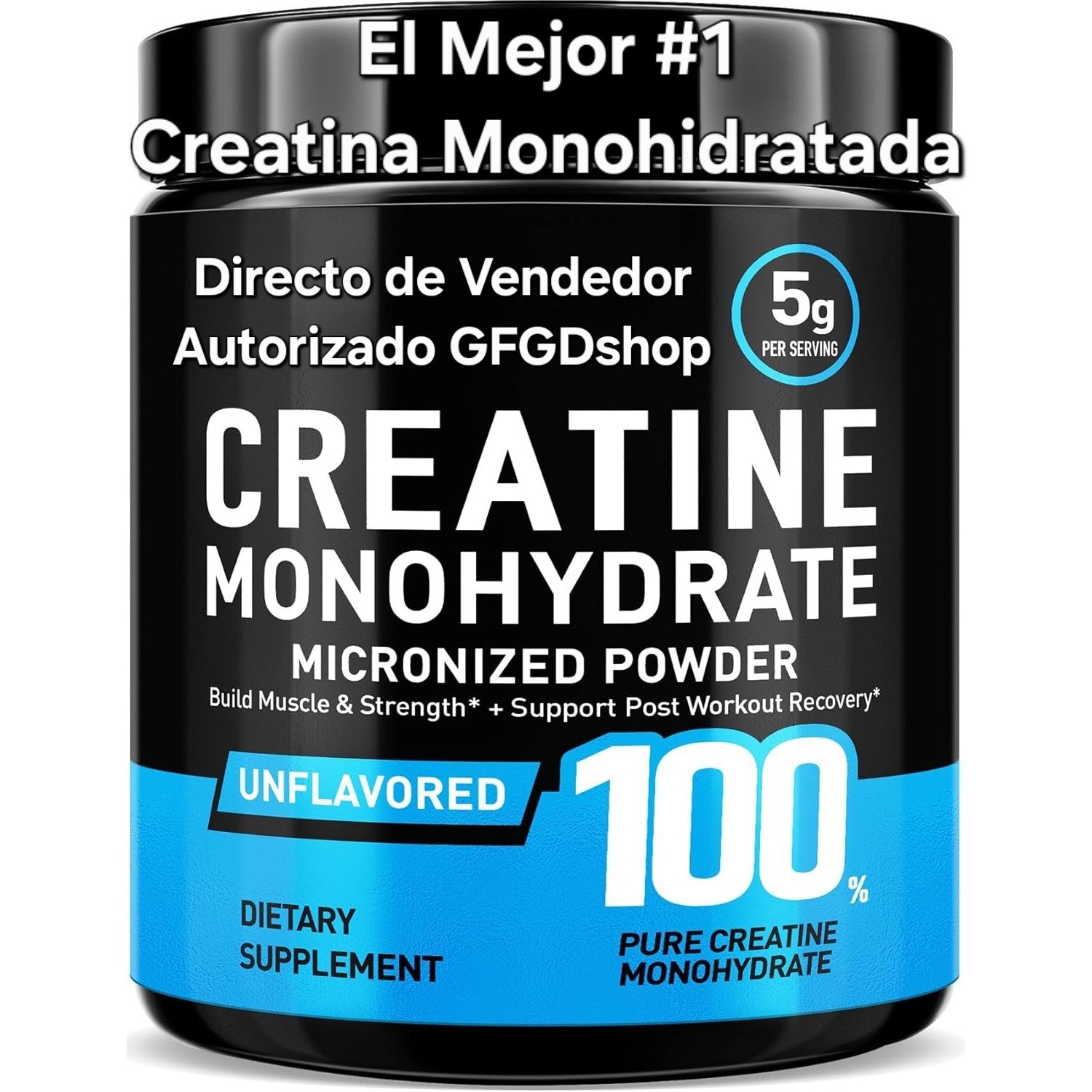 Creatina Monohidratada Suplemento En Polvo De Grado Farmaceútico 100% Pura