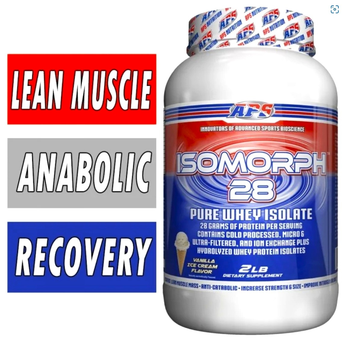 Isomorph 28, Pure Whey Isolate, Vanilla Milkshake, 2 lbs (907 g)