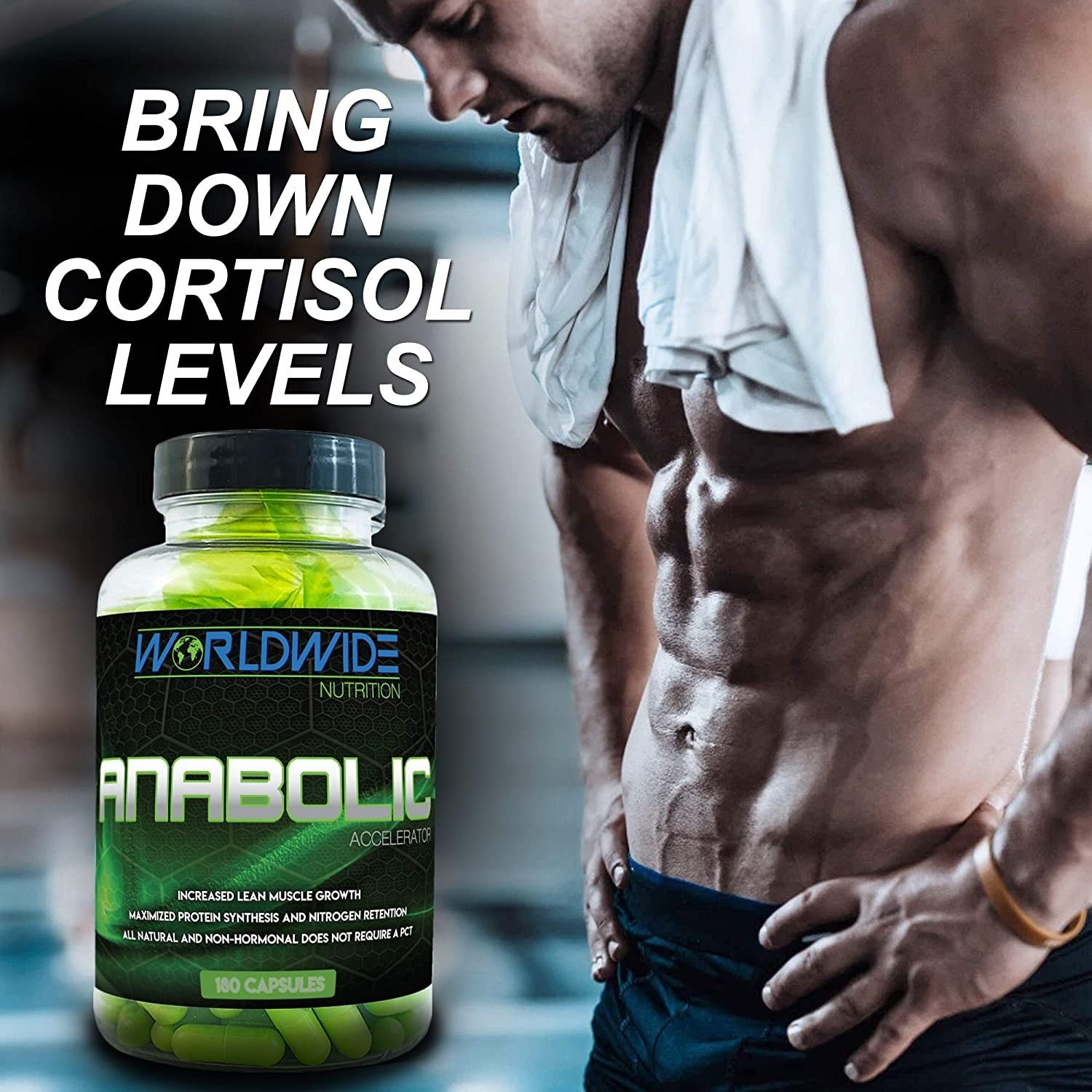 Worldwide Nutrition Anabolic Accelerator Supplement – Muscle Growth,…