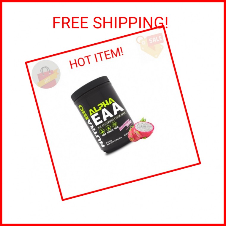 NutraBio Alpha EAA – All-Day Amino Acids for Muscle Growth and Hydration – Essen