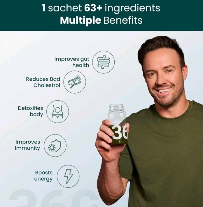 Supply6 360 All In One Nutrition Powder 10gm Each 15 Sachets