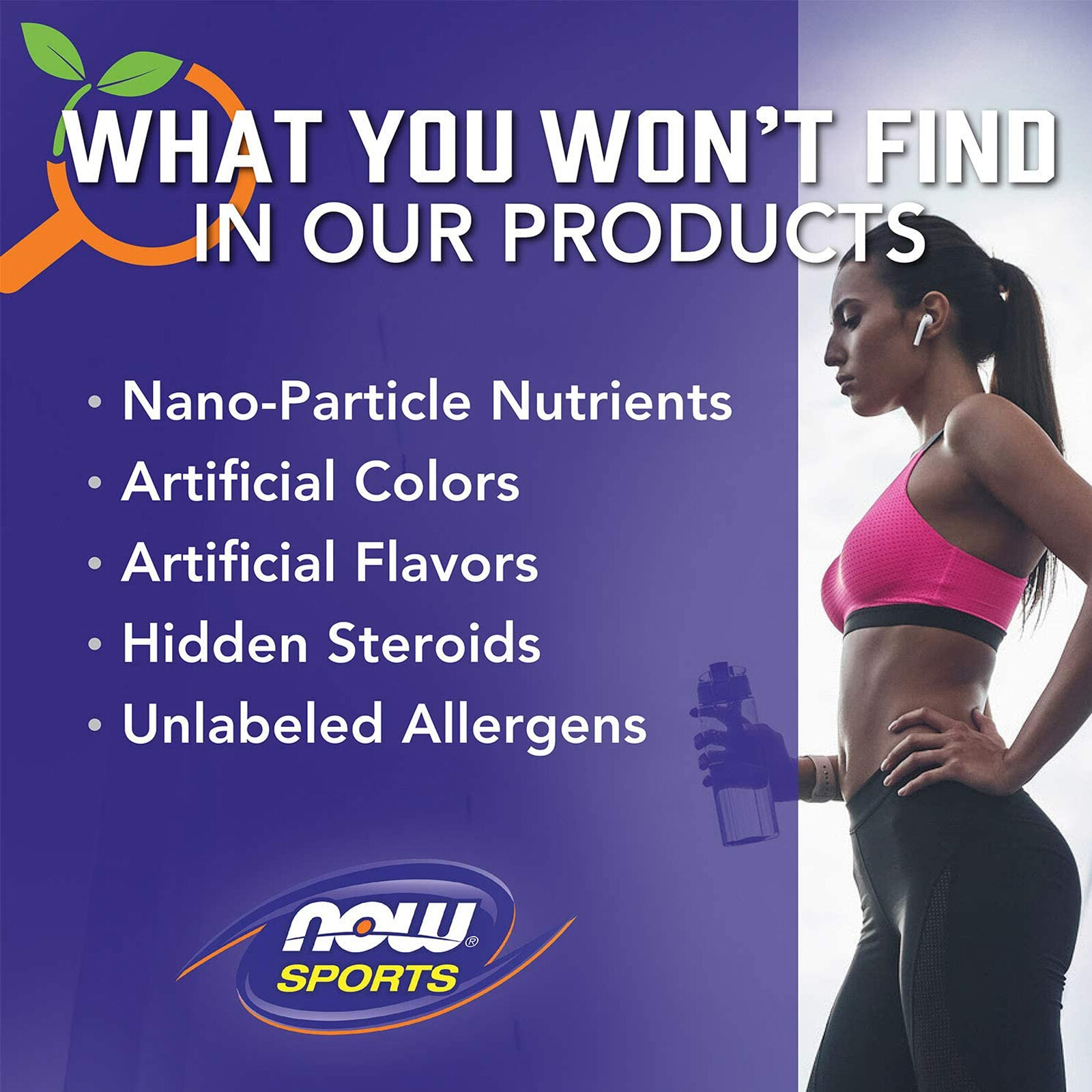 NOW FOODS Whey Protein Isolate Unflavored Powder 1.2 lb.